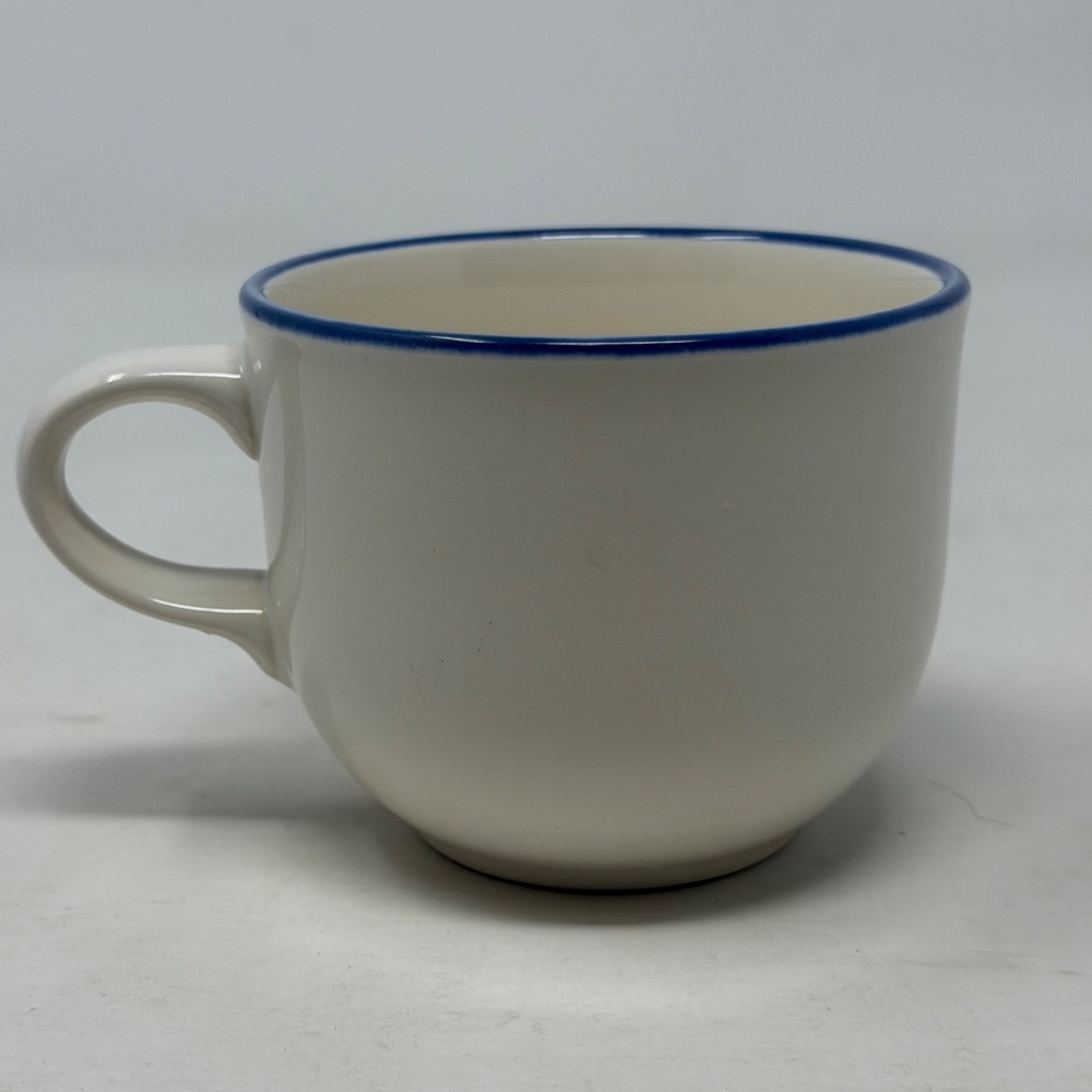 Vtg Pfaltzgraff Hopscotch 2 Coffee Mugs Cherry Plum Stoneware Retro USA Cottage - Picture 3 of 14
